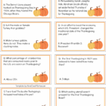 Free Printable Thanksgiving Dinner Trivia The Mother Huddle