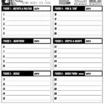 Free Printable Trivia Answer Sheet Quiz Answer Sheet 8 Rounds Of 10