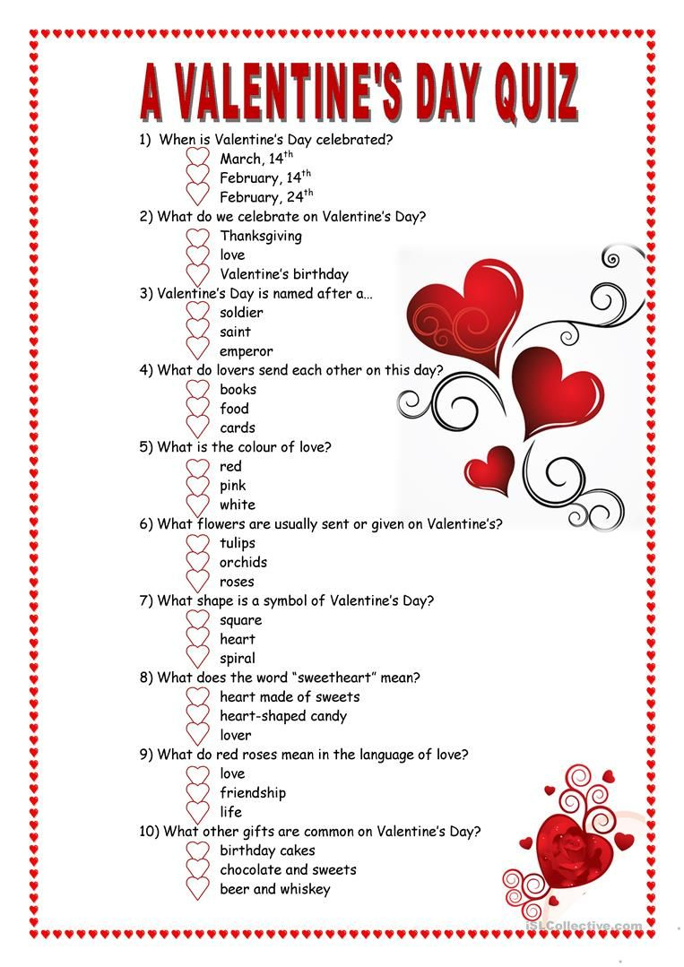 Free Printable Valentine s Day Trivia Questions And Answers Printable 