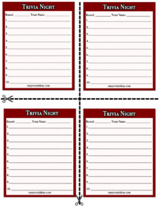 Free Trivia Game For Your Trivia Night Event Free Trivia Free Trivia