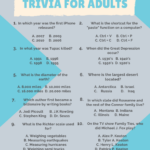 Fun Trivia For Kids And Adults Free Printables Mom Wife Wine