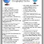 Geography Trivia Questions And Answers Easy Img Geranium