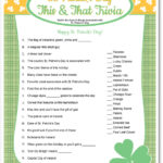 Green Trivia For Trivia Parties And St Patricks Day Trivia Saints