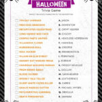 Halloween Movie Trivia Questions And Answers Google Search