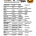 Halloween Trivia Questions And Answers Free Printable Free Printable