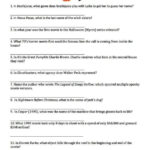 Halloween Trivia Questions Halloween Movie Trivia Sheet For Etsy In