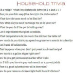 Household Trivia And Young Woman S Printables A Girl And A Glue Gun