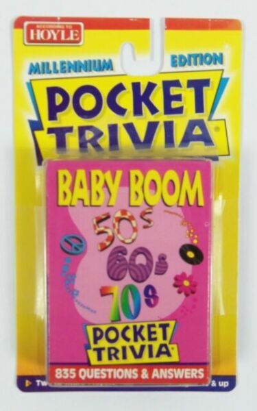 Hoyle Millennium Edition Pocket Trivia Baby Boom 835 Questions And 