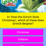 In How The Grinch Stole Christmas Trivia Questions QuizzClub