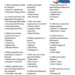 Lively Pop Culture Trivia Questions And Answers Printable Stone Website