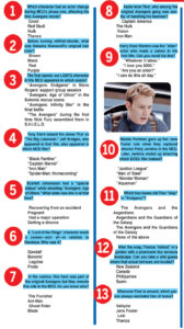 Marvel Movies Trivia Questions And Answers C mon You Know Peter