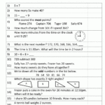 Math Trivia Sheet Answer Geharotah