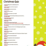 Multiple Choice Free Printable Christmas Trivia Questions And Answers