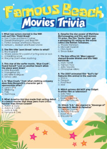 Ocean Trivia Printable In Which Ocean Is The Bermuda Triangle Located