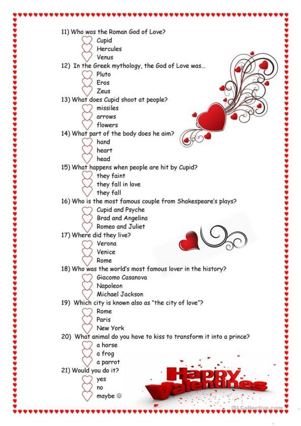 Pin On Valentines Day Quiz And Answers