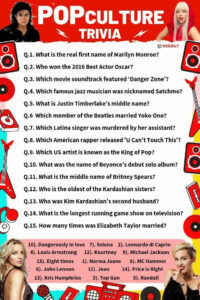 Pop Culture Trivia Questions Answers Meebily Pop Culture Trivia