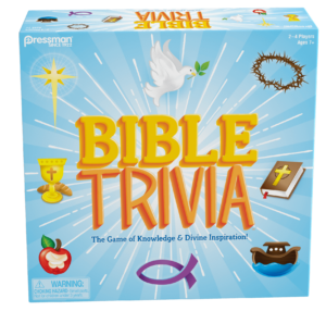 Pressman Bible Trivia Board Game The Game Of Knowledge And Divine