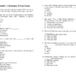 Printable Bible Trivia Questions And Answers Kjv Letter Worksheets