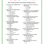 Printable Christmas Movie Trivia Christmas Trivia Games Christmas
