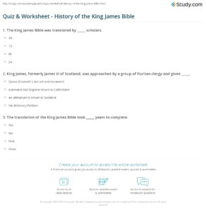 Printable Kjv Bible Trivia Questions And Answers That Are Dashing Roy