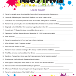Printable This That 1980 S Trivia 80s Theme Party 1980s Party 80s