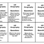 Printable US Geography Trivia Cards Refill Set For Run The Etsy