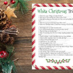 Printable White Christmas Movie Trivia Christmas Party Game Etsy