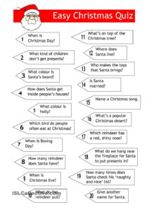 Quiz Easy Xmas Quiz Christmas Quiz Christmas Trivia Questions