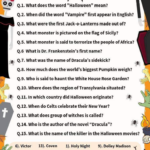 Quiz Riddle Halloween Answers