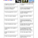 Quiz UK Trivia English ESL Worksheets For Distance Learning And