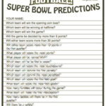 Super Bowl Trivia Multiple Choice Printable Game Updated Jan 2020