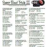 Super Bowl Trivia Questions Last Updated Feb 12 2022