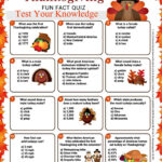 Thanksgiving 2020 Quiz