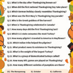 Thanksgiving Trivia Questions Answers Meebily Thanksgiving Facts