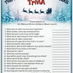 The Night Before Christmas Trivia Game