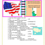The USA Quiz English ESL Worksheets For Distance Learning And