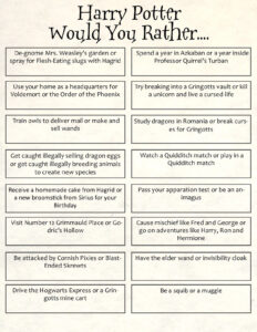 Throughout Harry Potter Book Club At The Library Trivia Has Been A