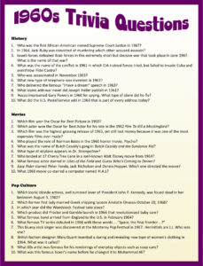 Trivia For Seniors Free Printable The Best Trivia Questions For