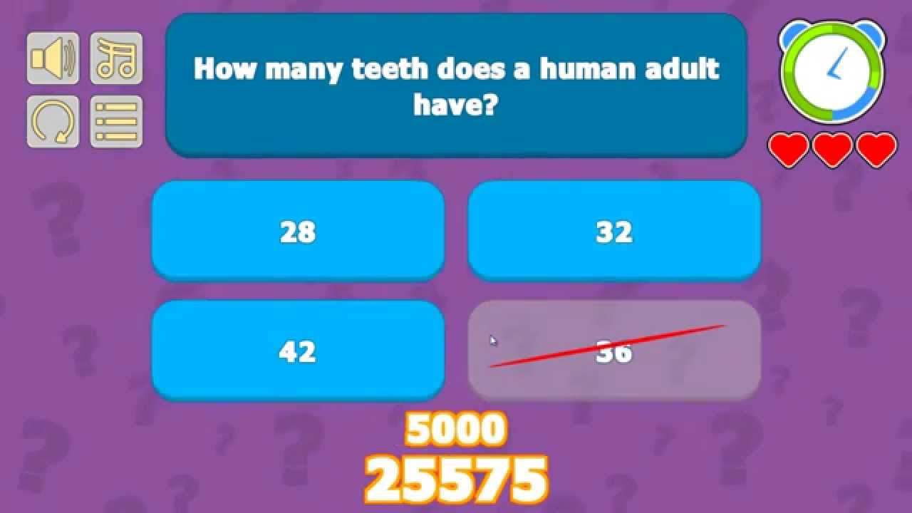 Trivia Quiz Game YouTube