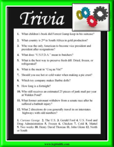Trivia Simple Trivia Questions To Get You Thinking How Much Do You