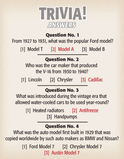 Trivia Time Answers To America s Past Time New Values Magazine