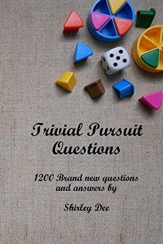 Trivial Pursuit Questions 1200 Brand New Questions And Answers Amazon 