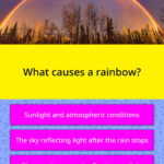 What Causes A Rainbow Trivia Questions QuizzClub