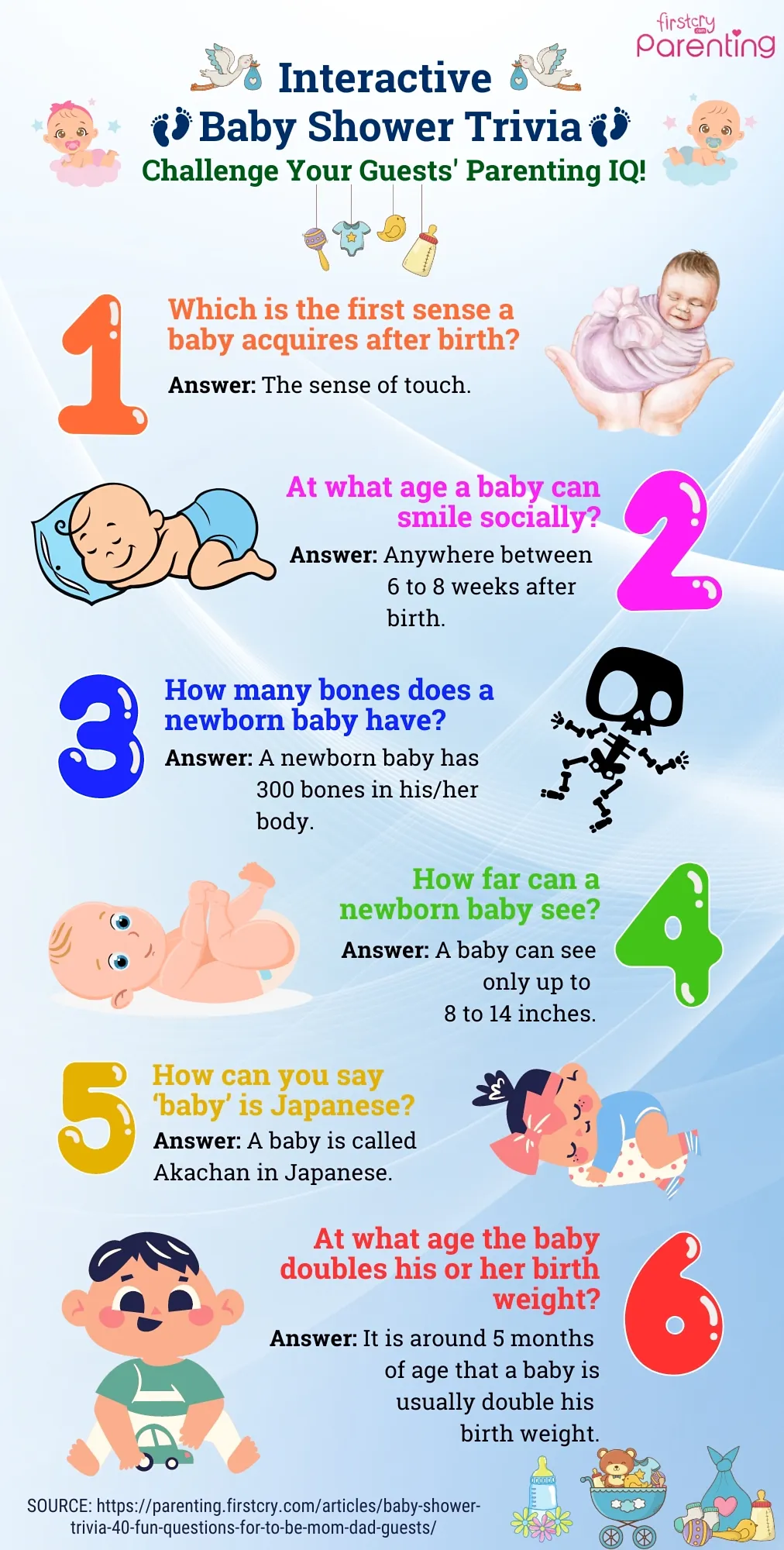 Baby Shower Trivia 40 Fun Questions For To Be Mom Dad Guests