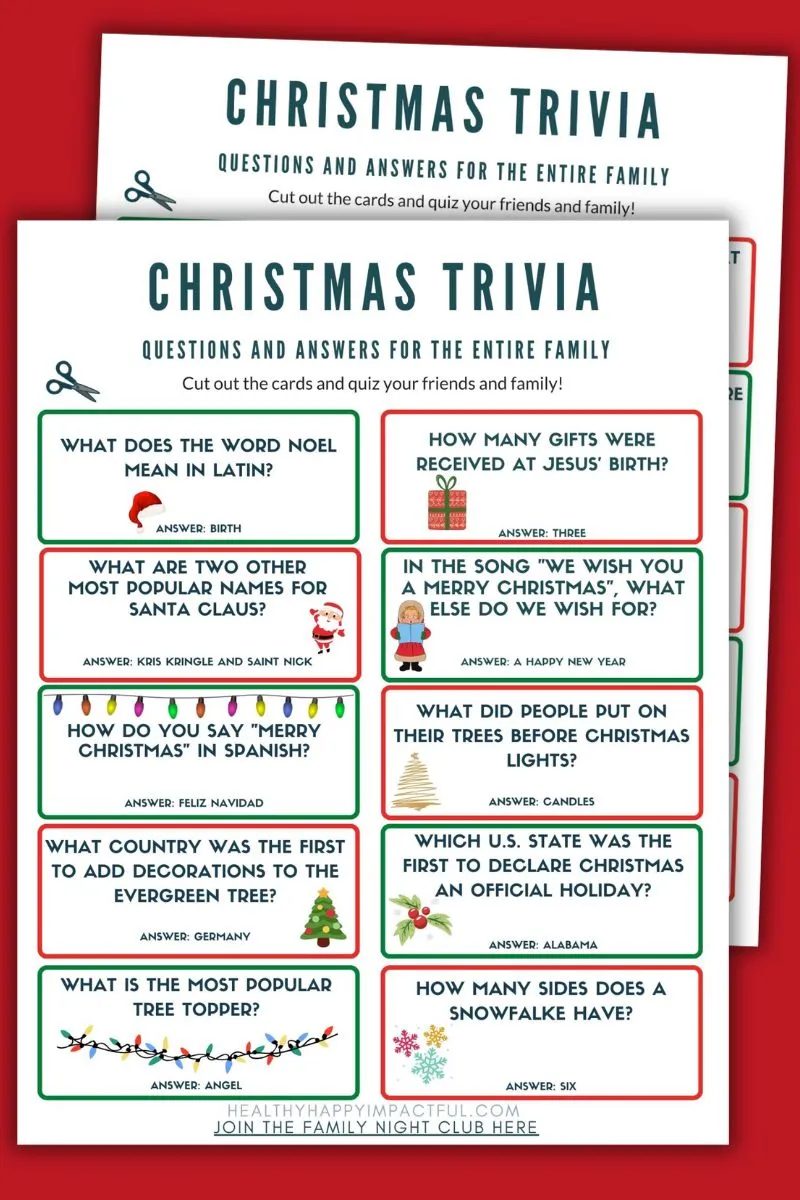 Christmas Trivia Questions Quiz Christmas Trivia Questions Quiz