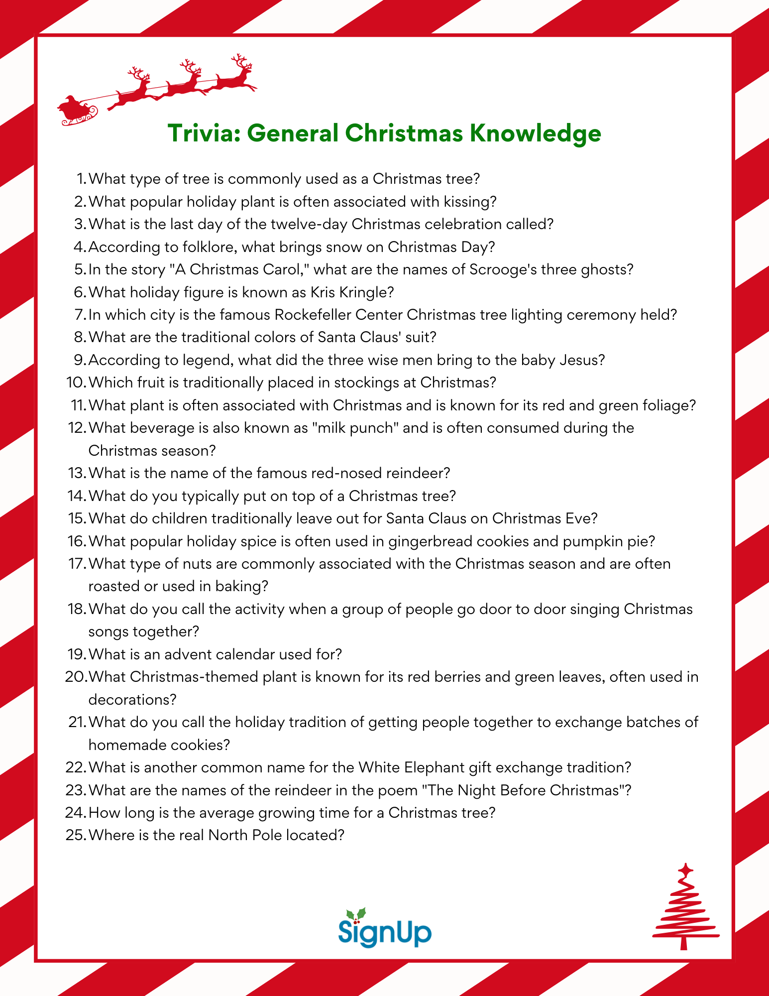 Christmas Trivia