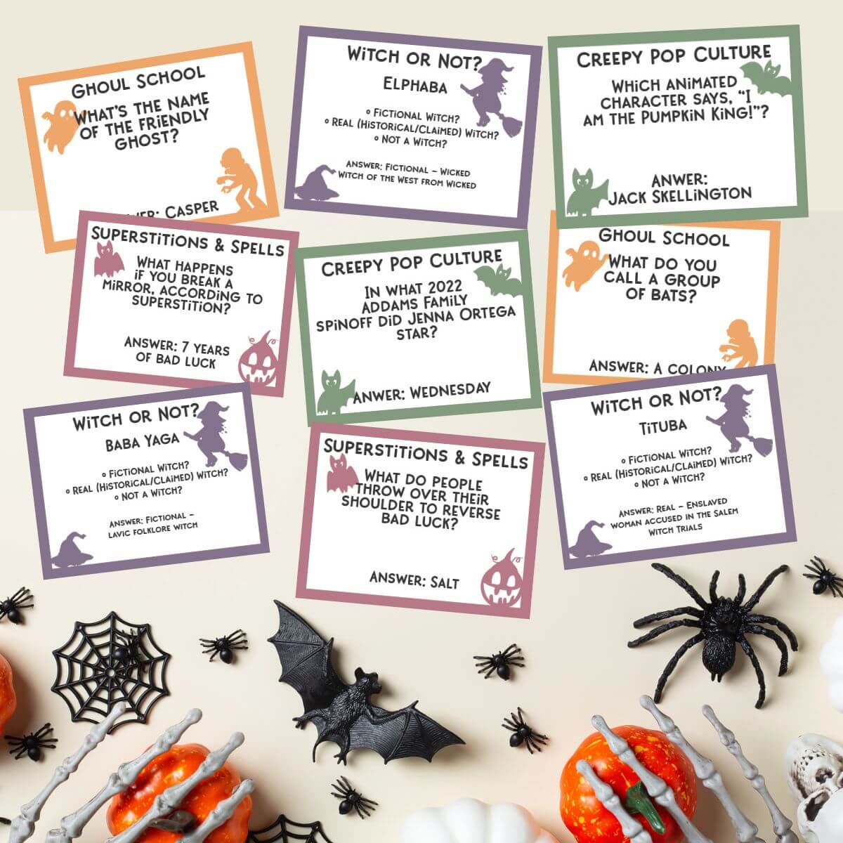 Halloween Trivia Game Printable Questions Halloween Trivia Game Printable Questions
