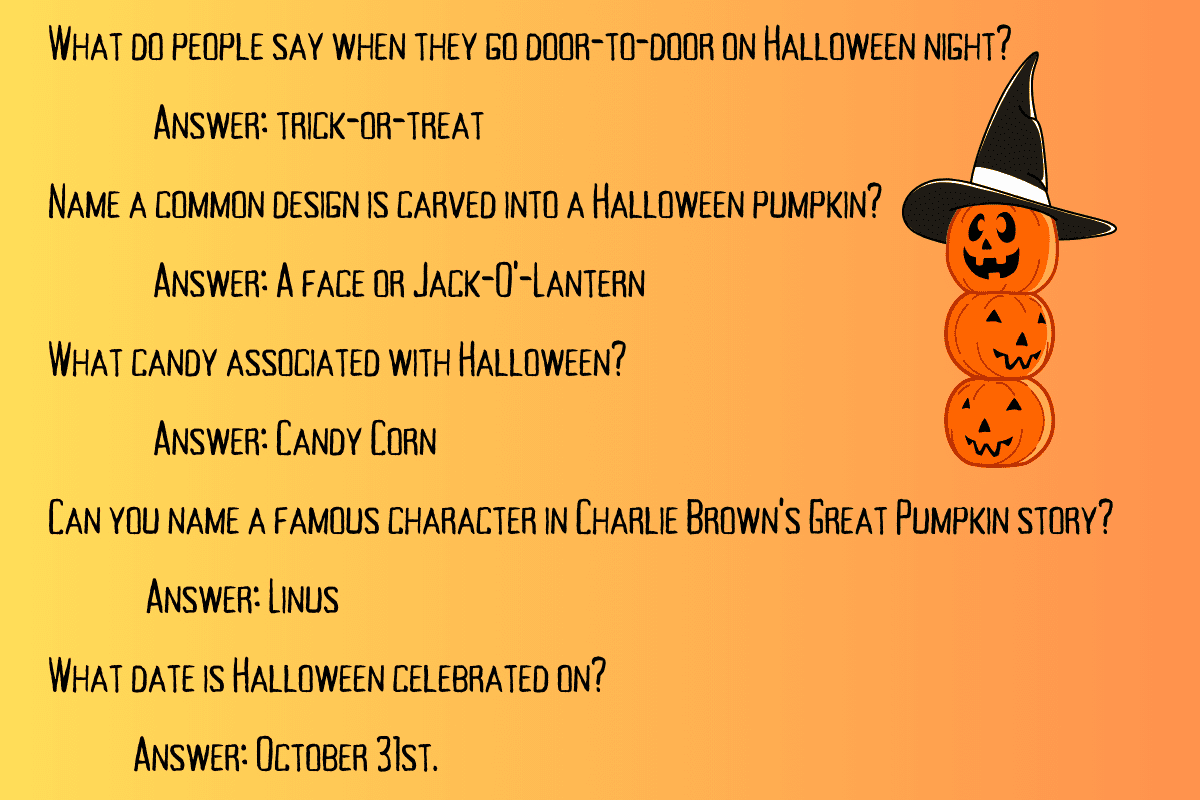 Halloween Trivia Questions