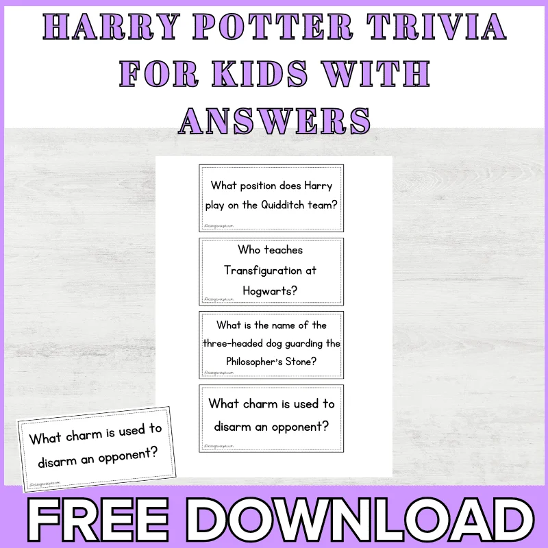 harry potter trivia questions with answers