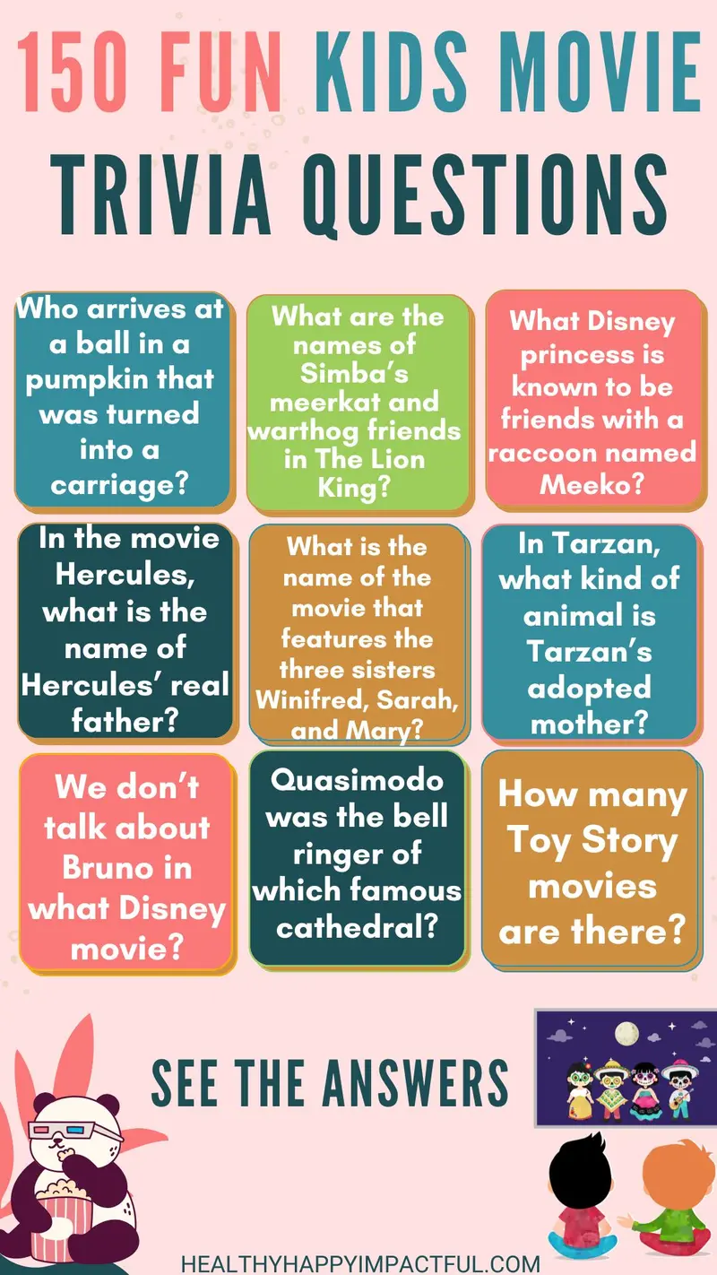 Kids Movie Trivia